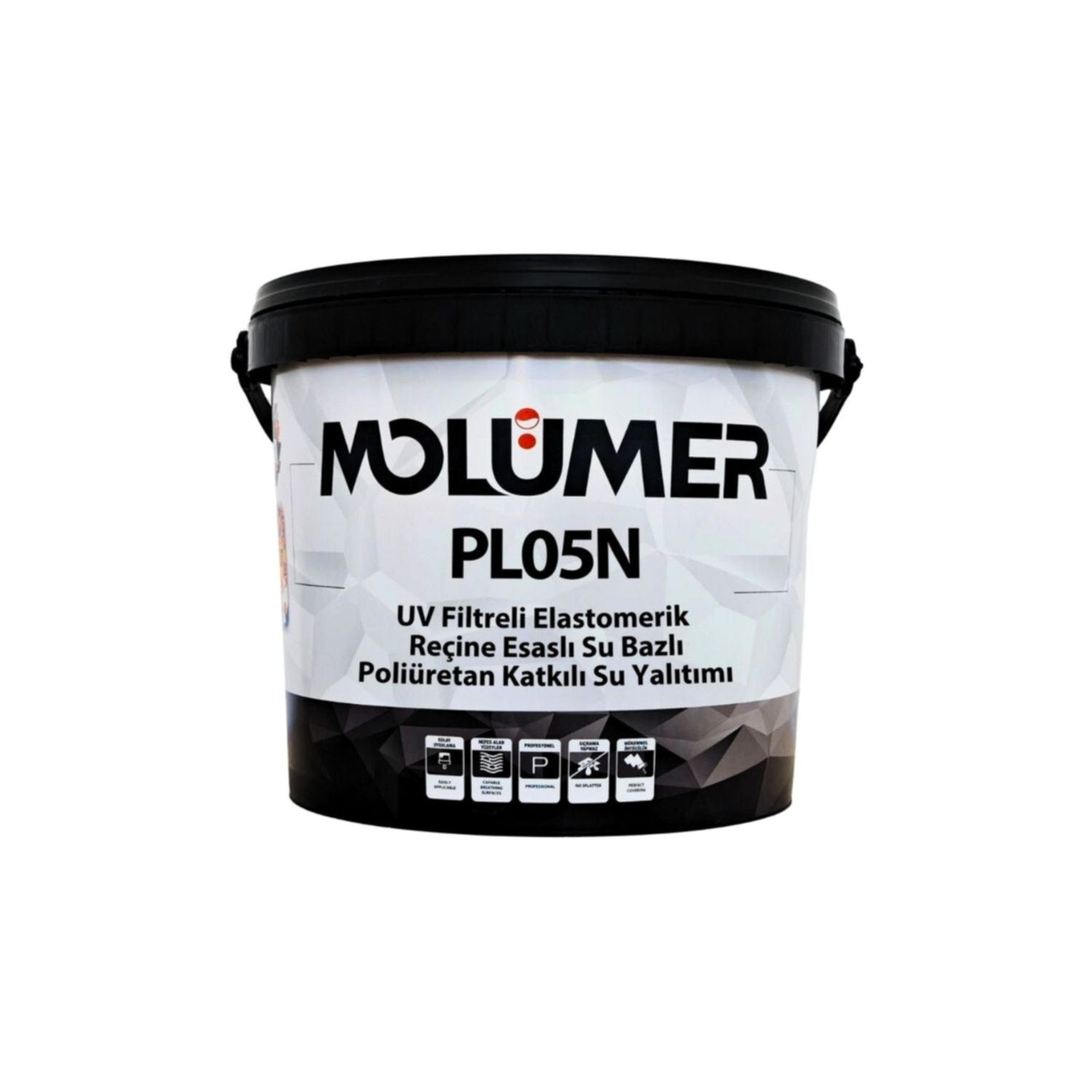 PL05N UV Filtreli Elastomerik Reçine Esaslı Su Bazlı Poliüretan Katkılı Su Yalıtımı